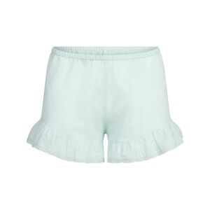 NWT SKIMS Light Blue Ruffle Shorts